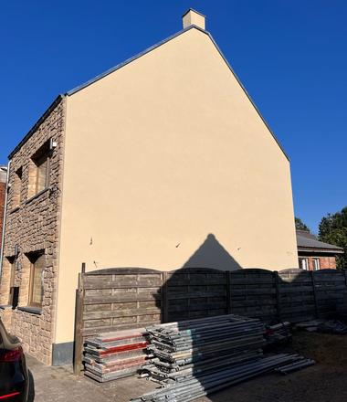 Gevelisolatie en crepi in De Klinge