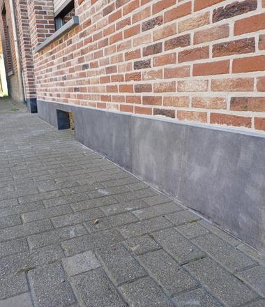 Gevelisolatie en steenstrips Zottegem