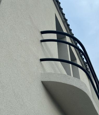 Gevelrenovatie met crepi in Hamme