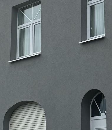 Gevelisolatie en grijze crepi in Melle