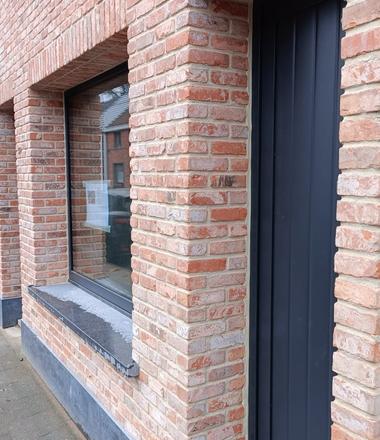 Steenstrips woning te Hamme