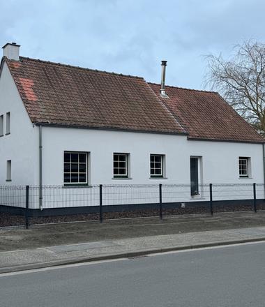 Gevelisolatie en crepi in Evergem