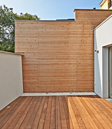 crepi hout achtergevel