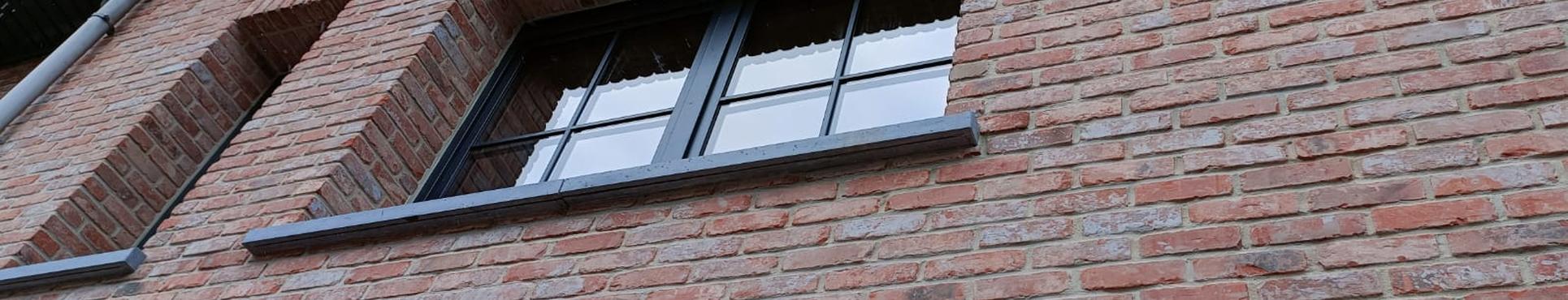 Gevelisolatie, Steenstrips & Buitenschrijnwerk - Hamme