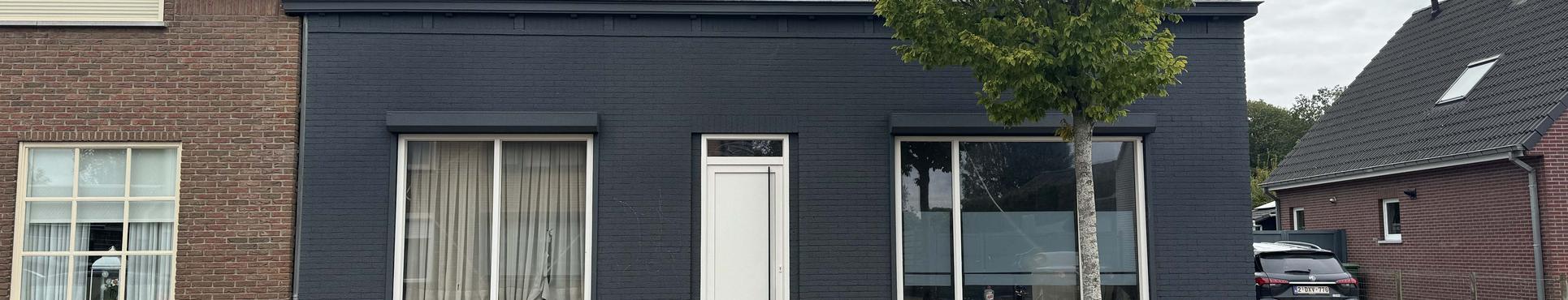 Liège projeté directement sur la maison à De Clinge