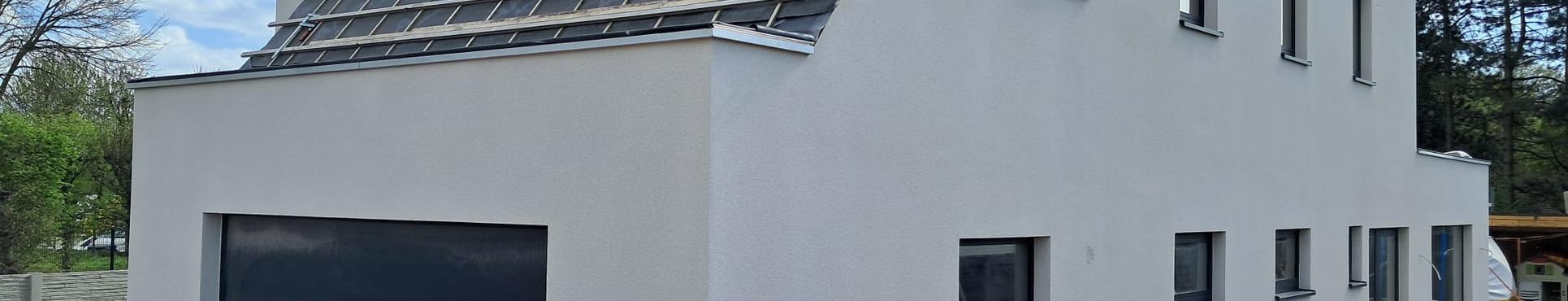 Isolation de facade & liege projete - Gavere