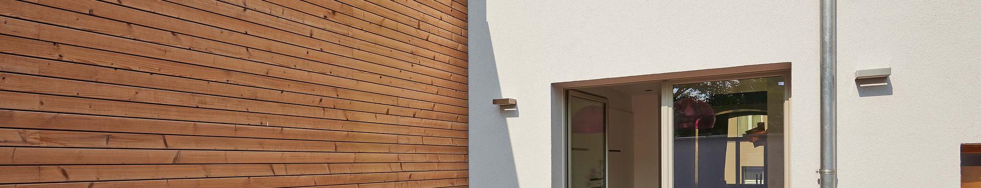 Gevelbekleding in hout